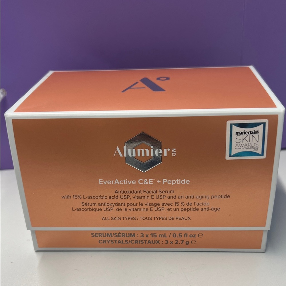 EverActive C&E + Peptide Serum - Orange